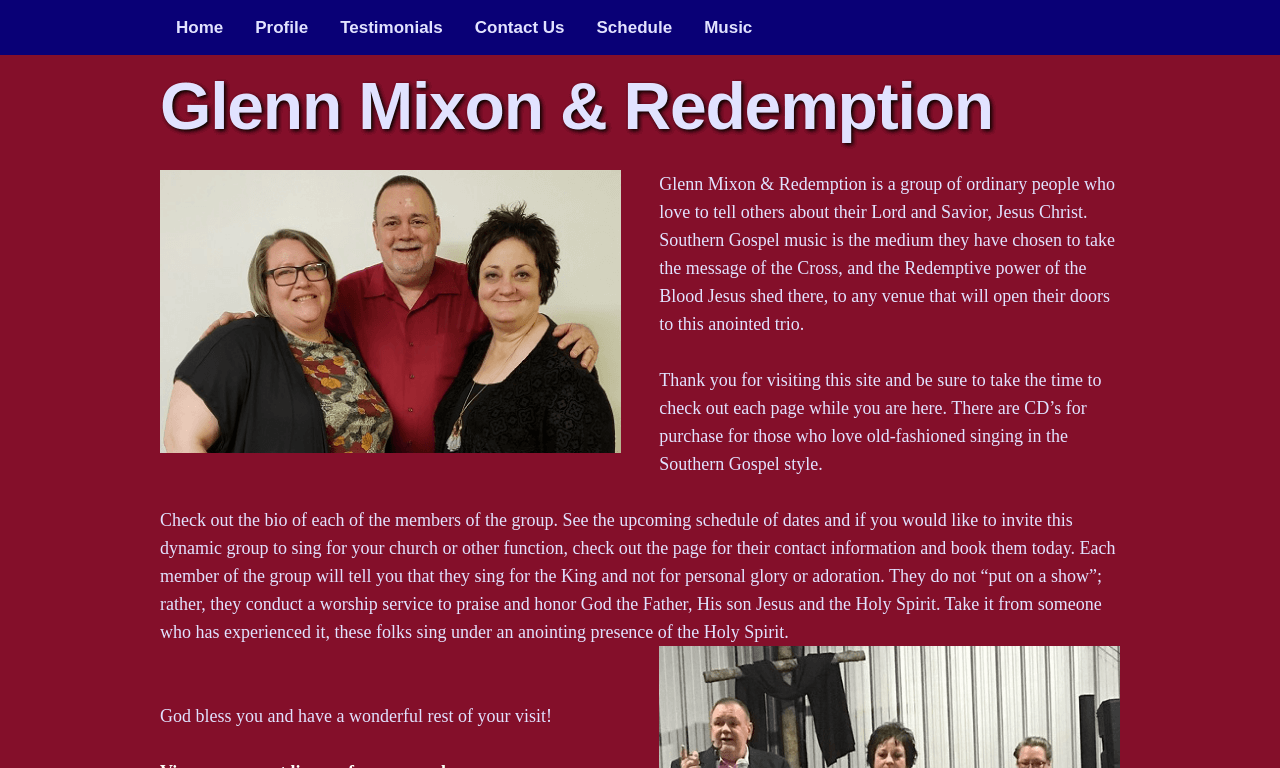 Glenn Mixon & Redemption
